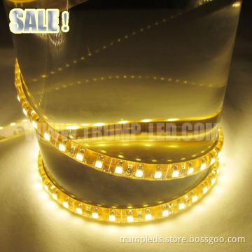 Yellow PCB IP68 LED Strip 3528 120 LED Waterproof With CE RoHS